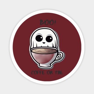 BOO coffee or tea design! Magnet